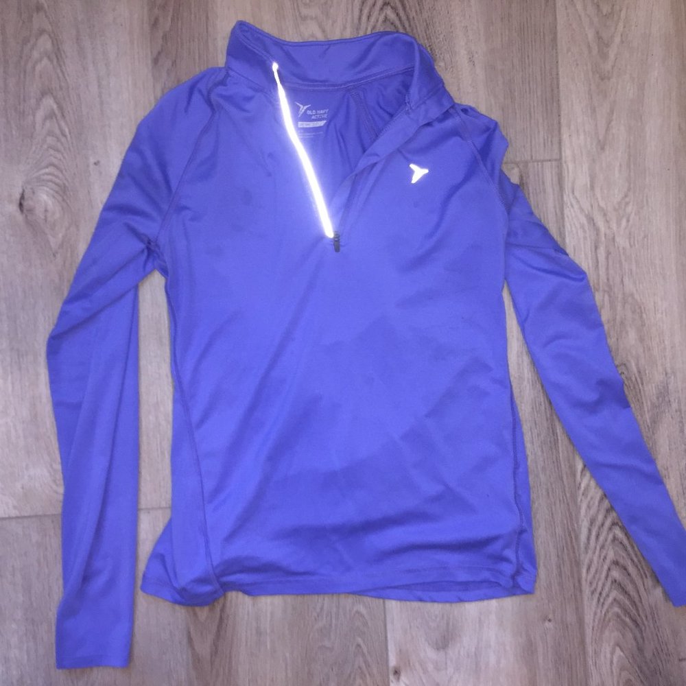 Old Navy Active Wear 3/4 Zip Top
